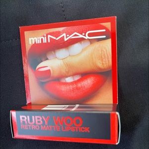 Mac Lipstick Ruby Woo  mini NWT